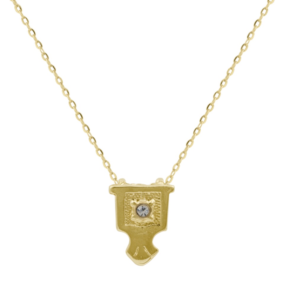 Collar Vitola cristal | OMI Touch Joyas