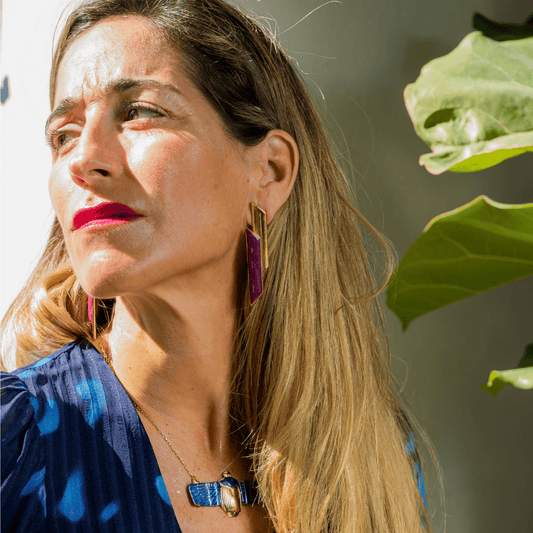 Collar Escarabajo Azul | Omitouch Joyas de Diseño en España