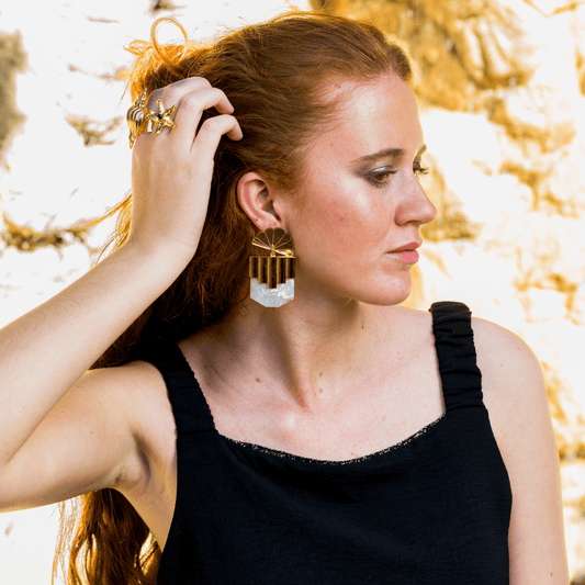 Anillo Estrella de Mar Azul