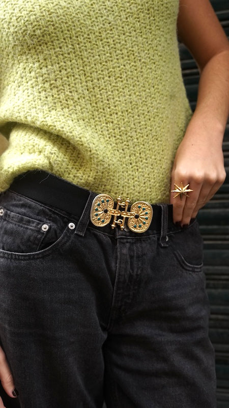 Cinturón Pendulo Negro