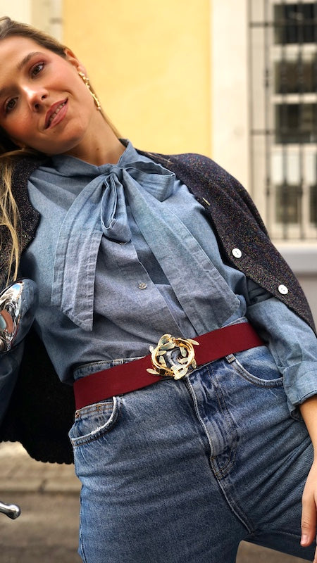 Cinturón Delfín Azul