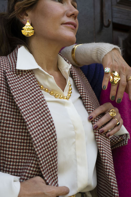 Pendientes Azteca Esmalte