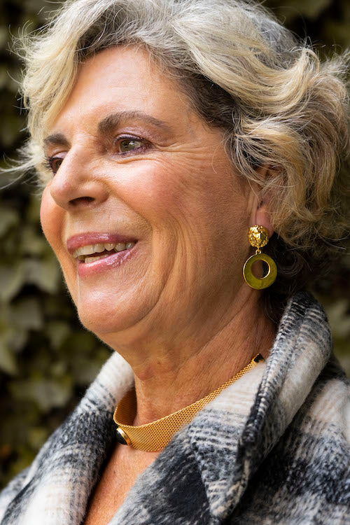 Pendientes Aro León blanco