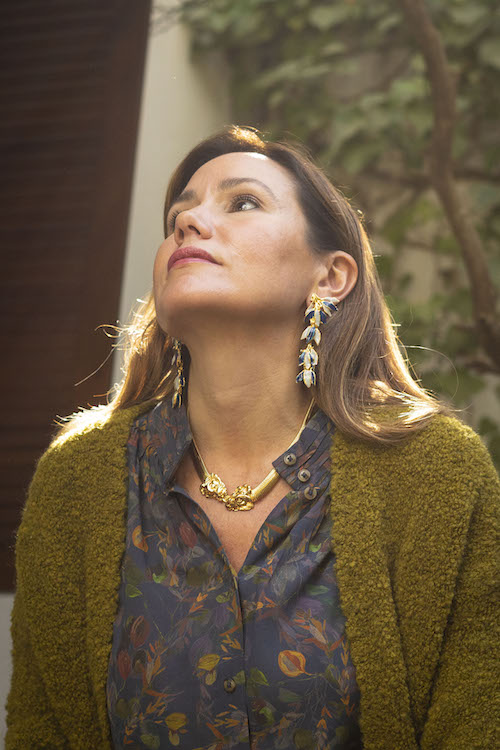 Pendientes cascada esmalte