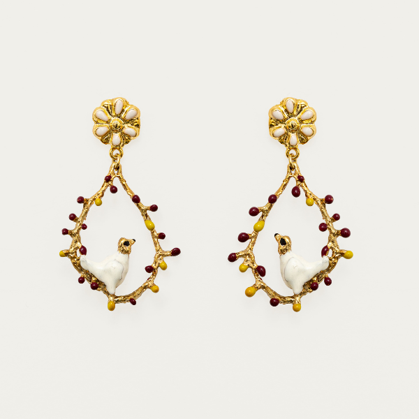 Pendientes Pajarito