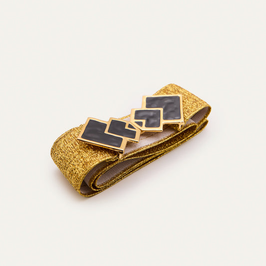 Cinturón Burdeos Negro