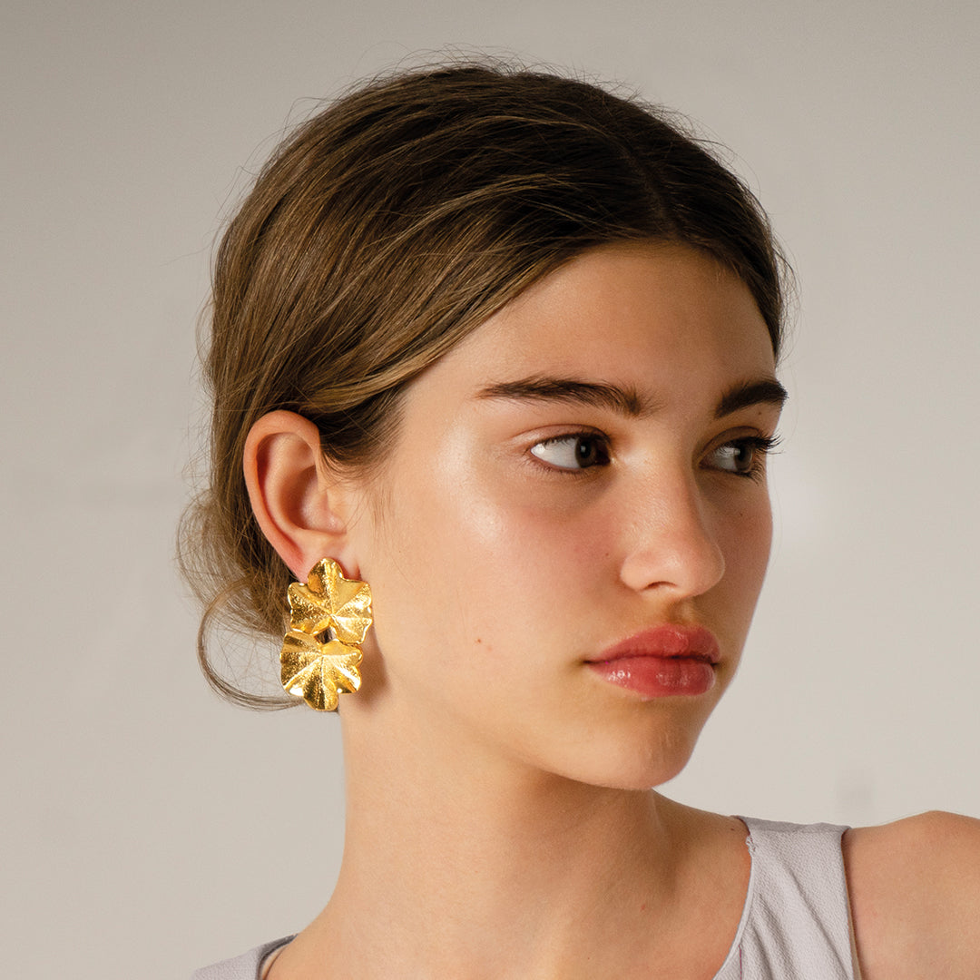 Pendientes Gitanilla oro