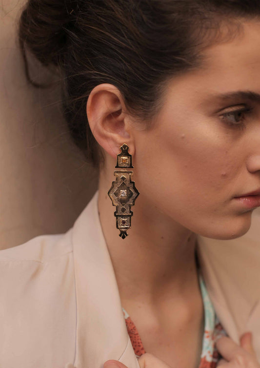 pendientes Vitola multi | Omitouch Joyas de Diseño en España