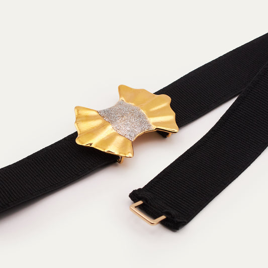 Cinturón Lazo Purpurina