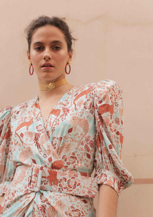 choker Orquídea Pendientes Londres