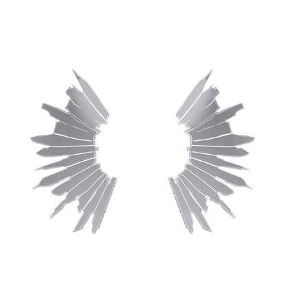 Pendientes Rayo Plata