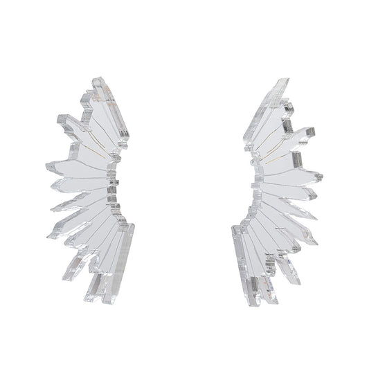 Pendientes rayo plata | OMI Touch Joyas