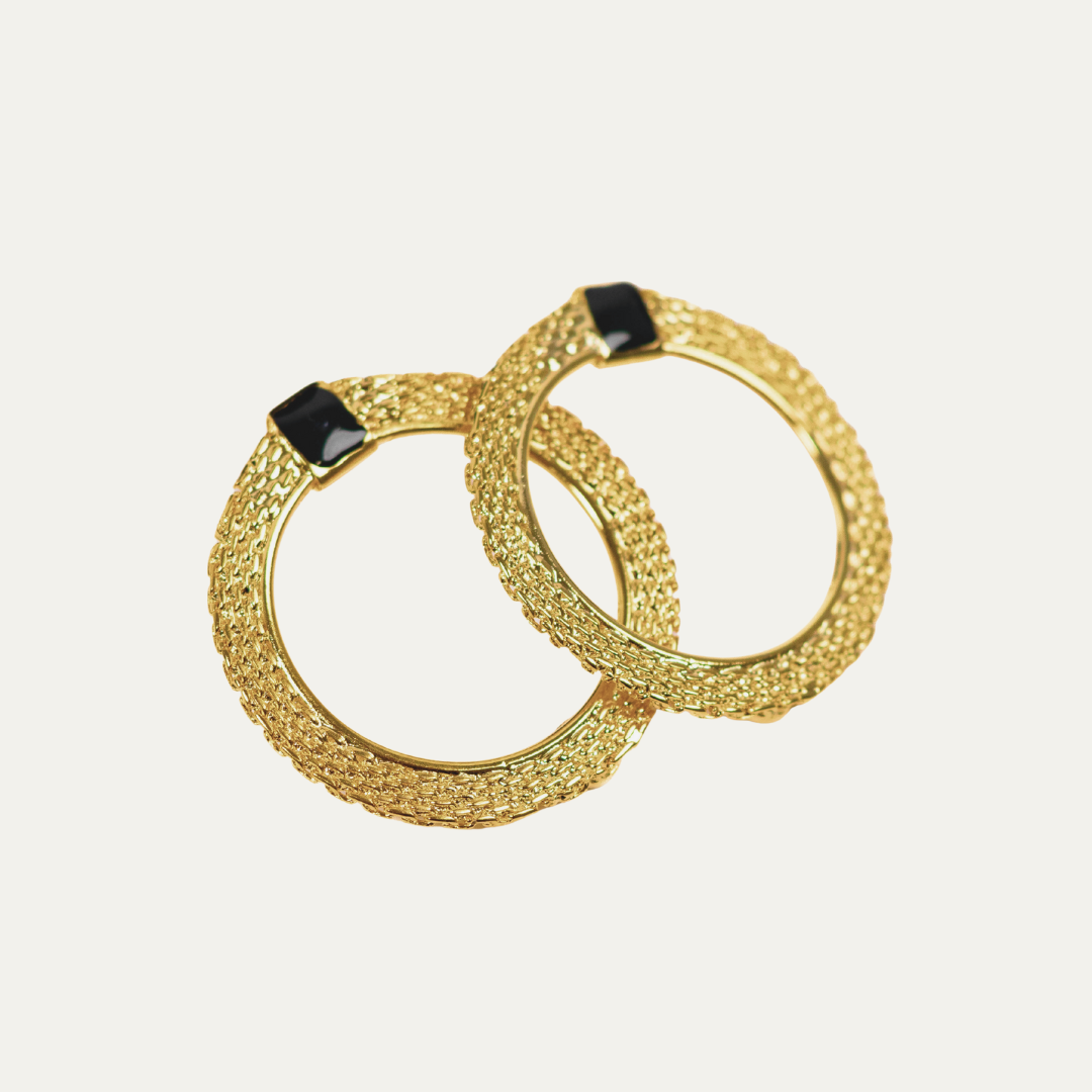 Pendientes Aro Cadena