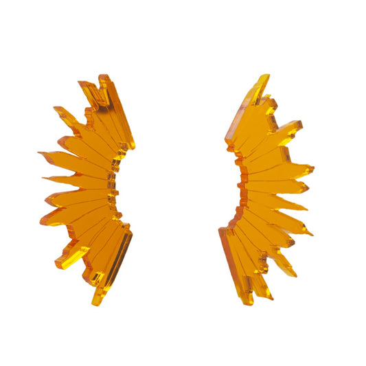 Pendientes Rayo Naranja | OMI Touch Joyas