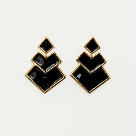 Pendientes Burdeos