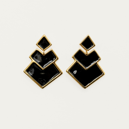 Pendientes Burdeos