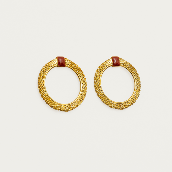 Pendientes Aro Cadena
