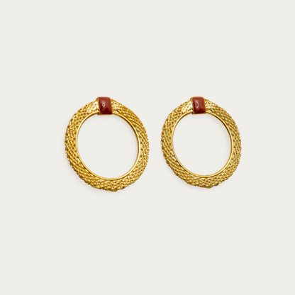 Pendientes Aro Cadena