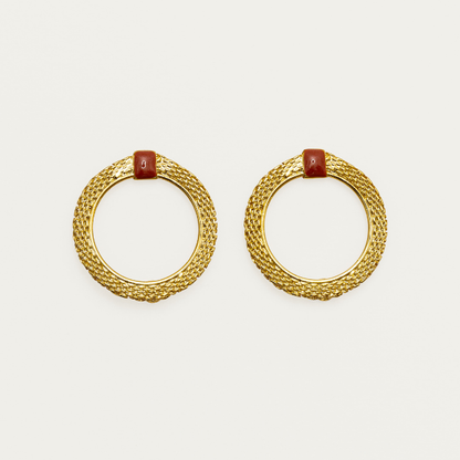 Pendientes Aro Cadena