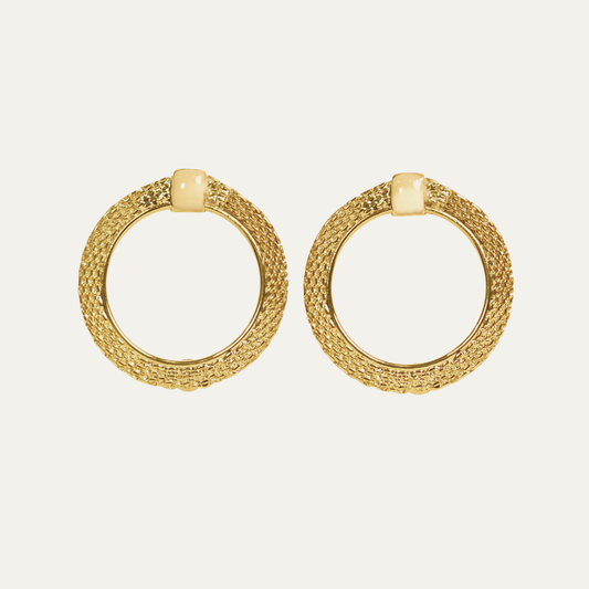 Pendientes Aro Cadena