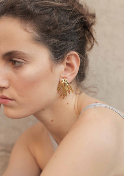 Pendientes Coral