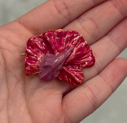Broche Clavel Esmalte