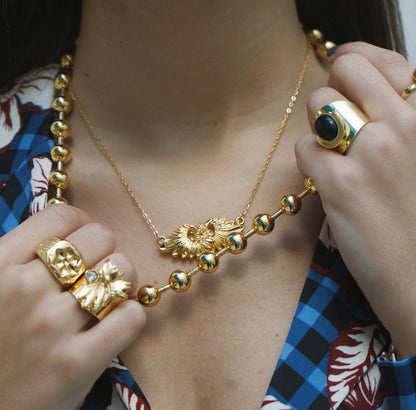 cadena Bolas | Omitouch Joyas de Diseño en España