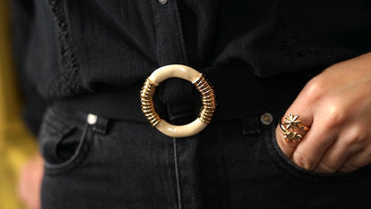 Cinturón Shangay Blanco