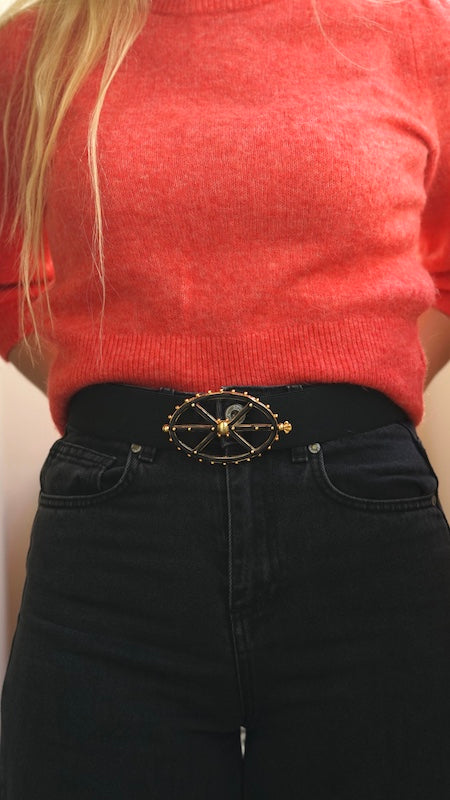 Cinturón Martina Negro