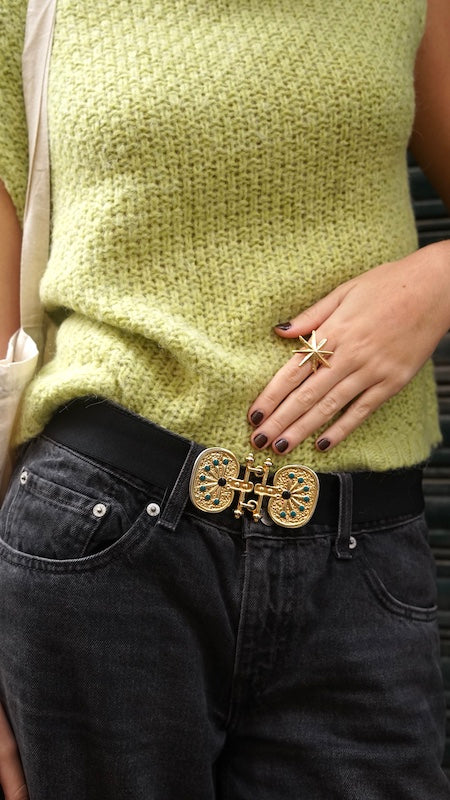 Cinturón Pendulo Negro