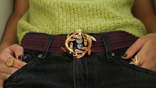 Cinturón Delfín Rojo