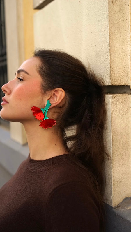 Pendiente Clavel XL