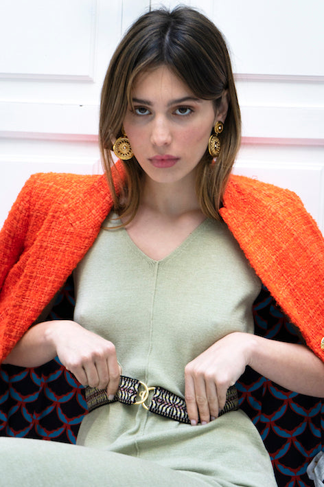 Pendientes Alegría Coral