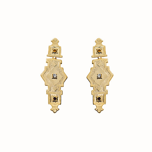 Pendientes Vitola multi | OMI Touch Joyas