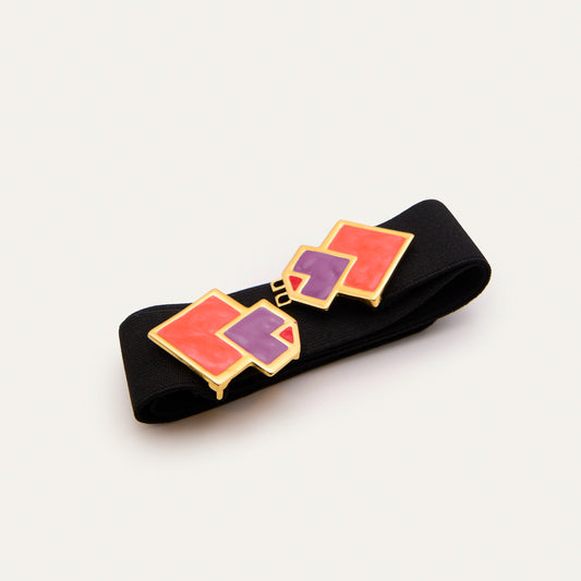 Cinturón Burdeos Coral