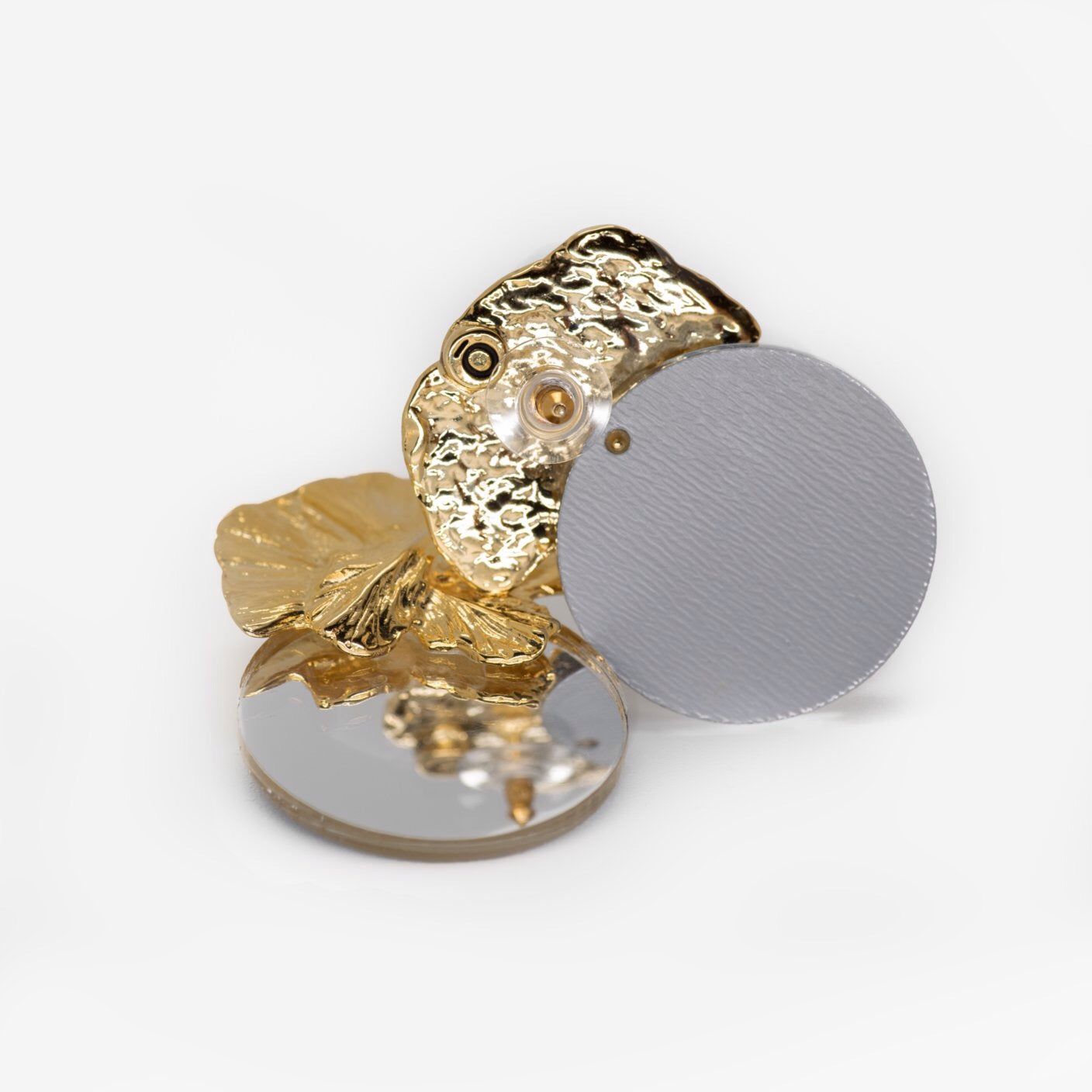 Pendientes Orquídea espejo