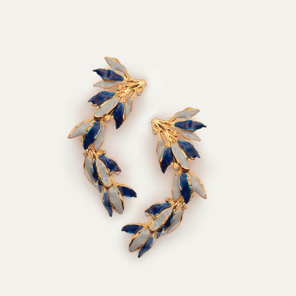 Pendientes cascada esmalte