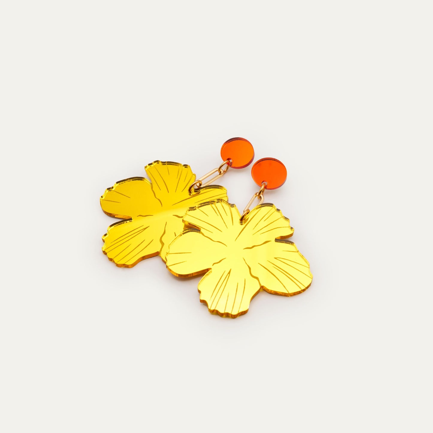 Pendientes Taiti Amarillo