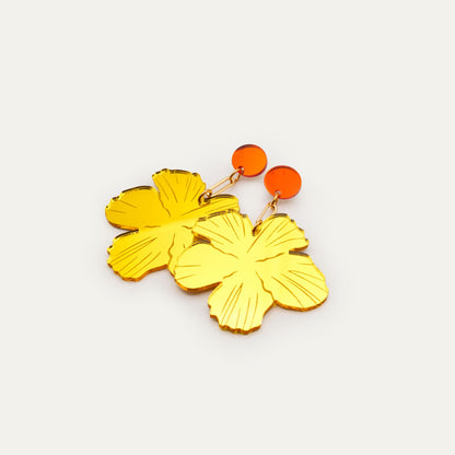 Pendientes Taiti Amarillo