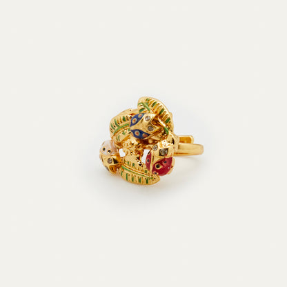 Anillo mariquitas