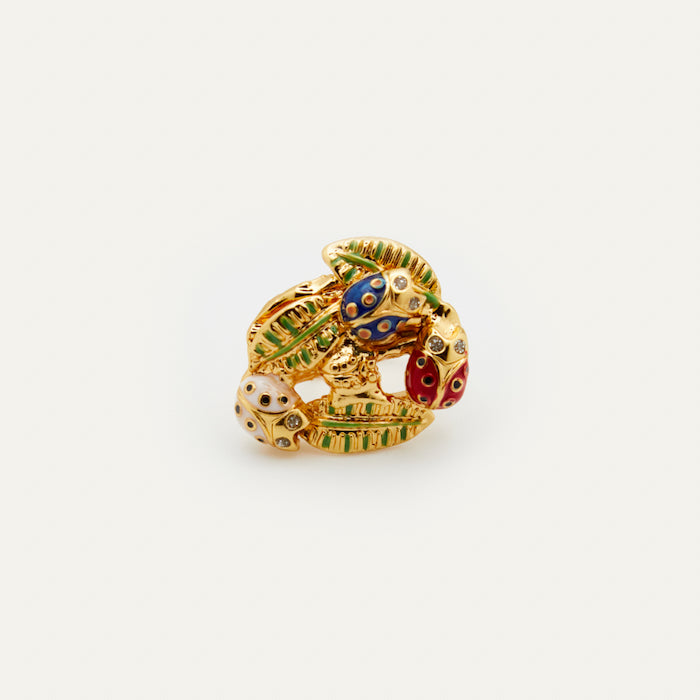 Anillo mariquitas