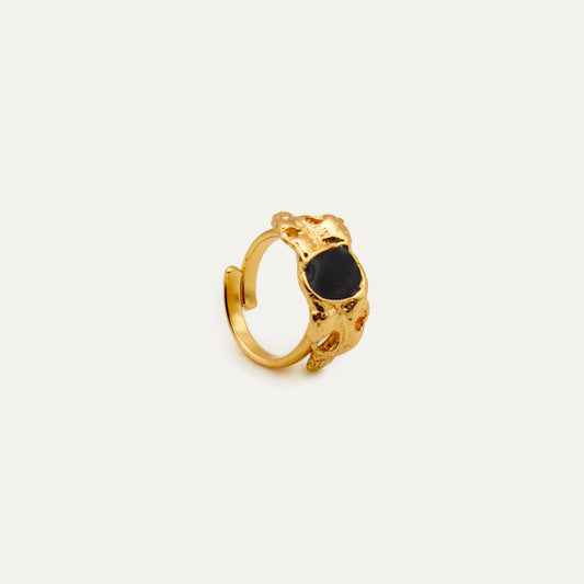 Anillo parra negro