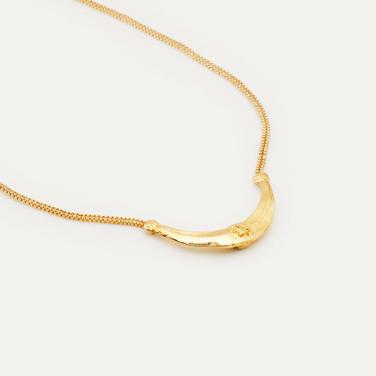 Collar Media Luna | OMI Touch Joyas