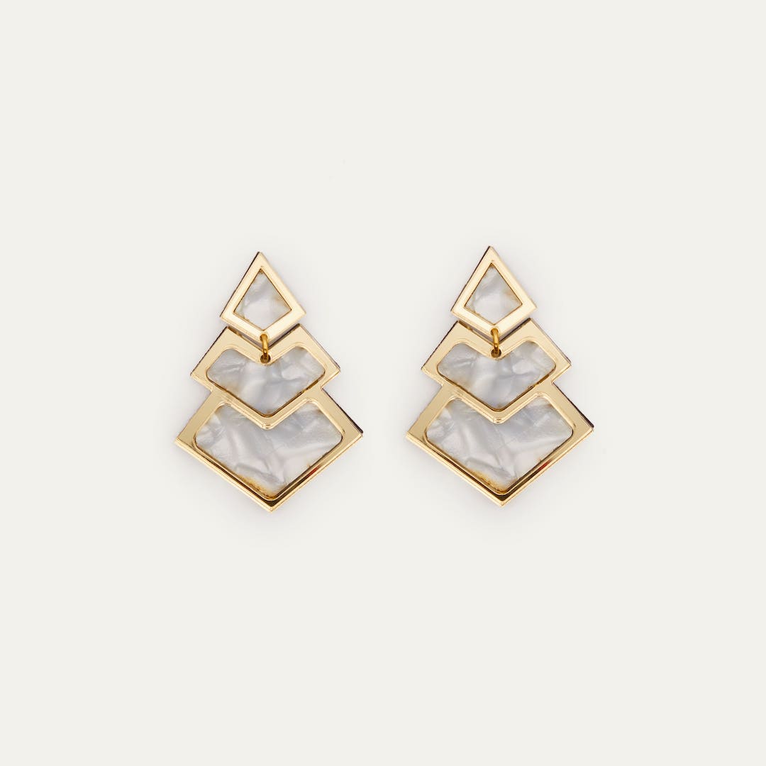 Pendientes Burdeos | OMI Touch Joyas