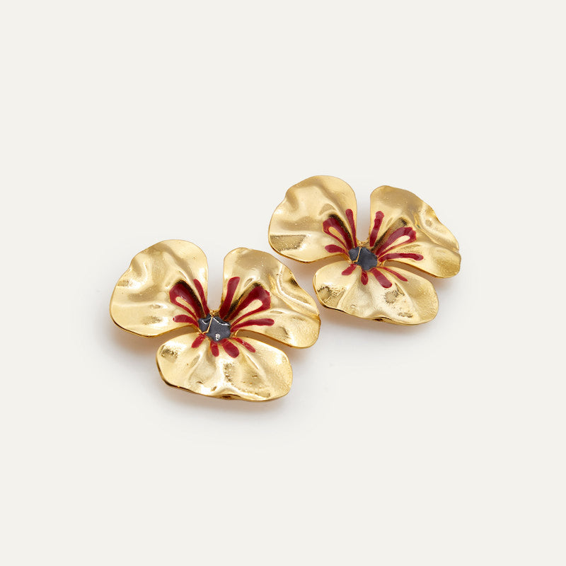 Pendientes Hibbys Esmaltado| OMI Touch Joyas