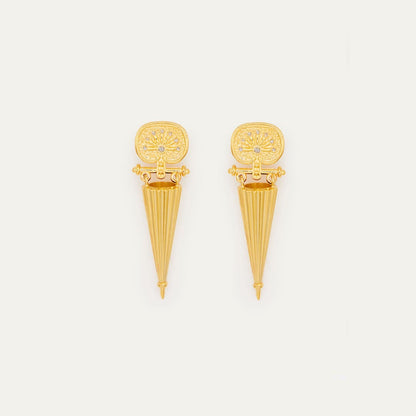 Pendientes Péndulo Purpurina| OMI touch