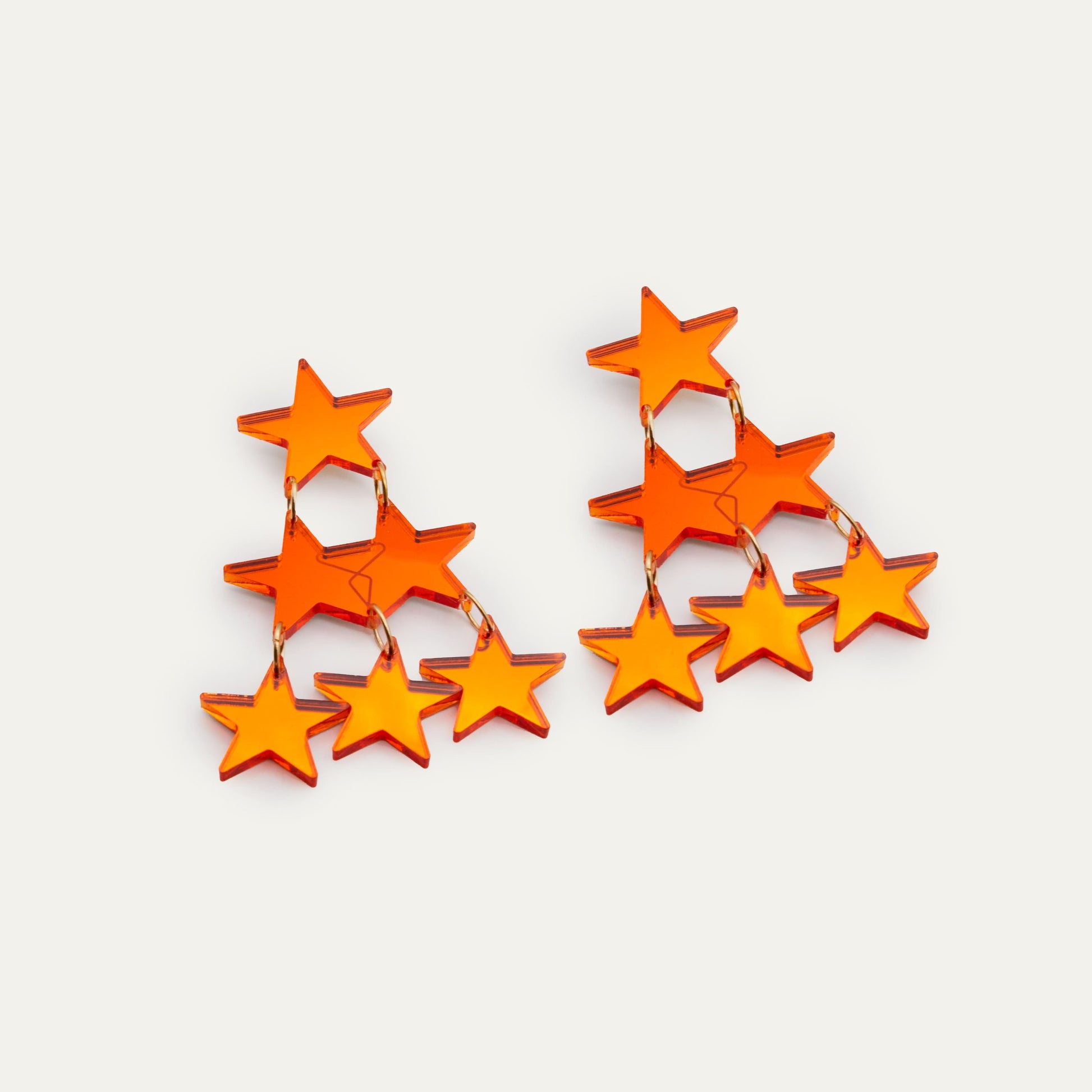 Pendientes Constelación Naranja | OmiTouch