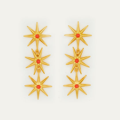 Pendientes Vega Coral