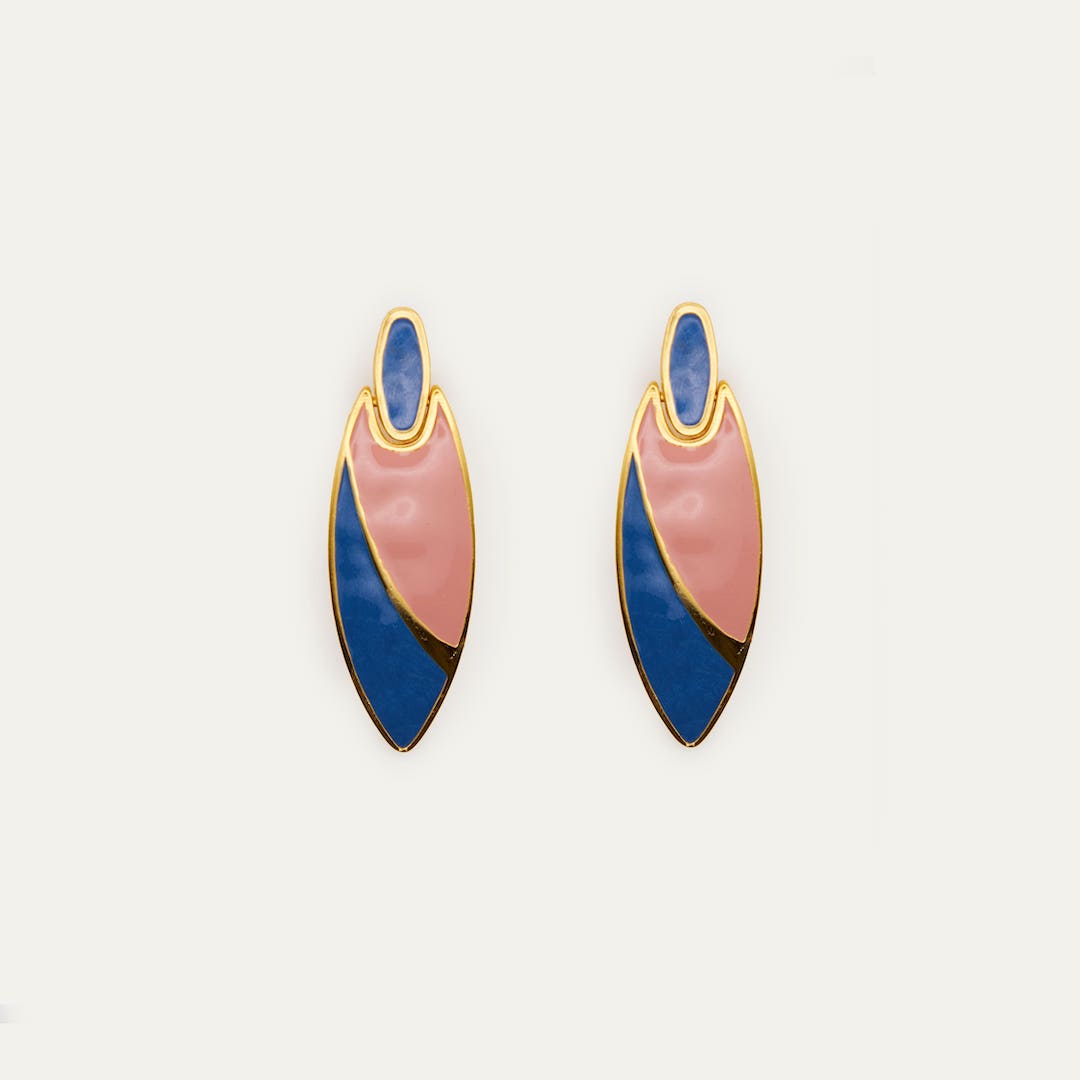 Pendientes Vintage Azul