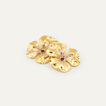 Pendientes Hibbys Esmaltado Blancos